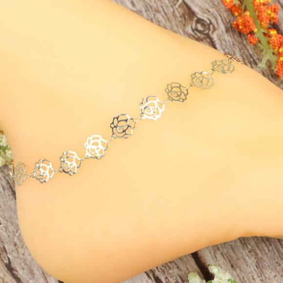 Dainty Anklet for Women – Elegant Everyday Jewelry & Perfect Gift | MLCRC1295 - Picture 6 of 10